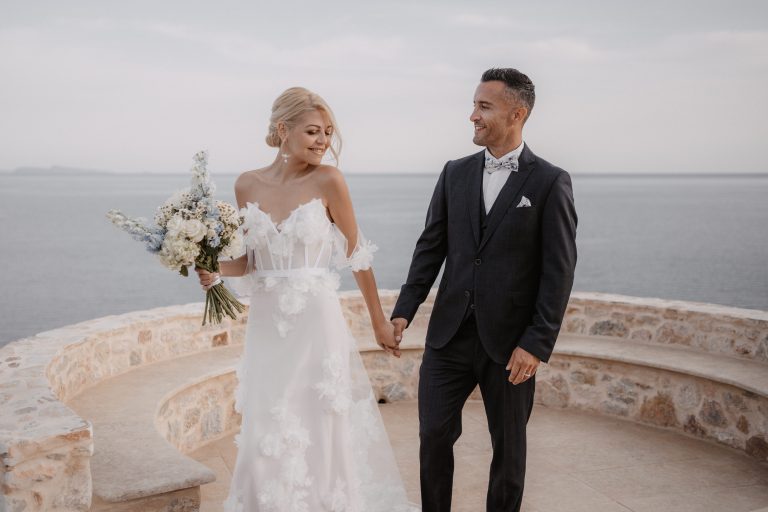 Hochzeit in Griechenland: Ein unvergessliches Shooting auf der Insel Ios
