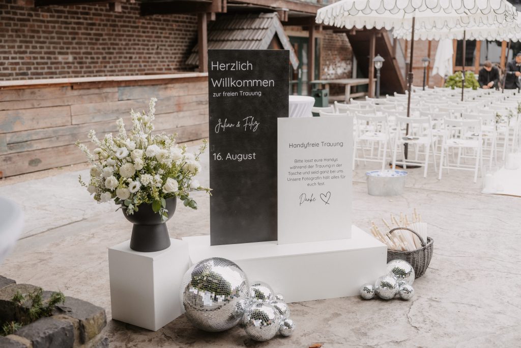 Dekoration Hochzeit Bergheim Millianshof Cathy Kohlenberg Fotografie
